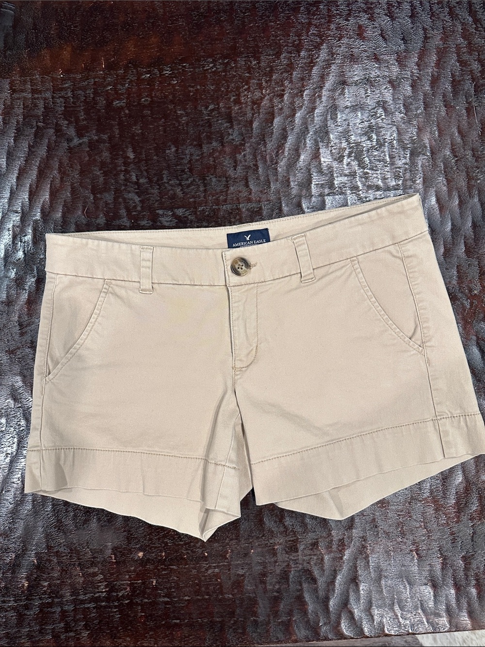 American Eagle Outfitters Women’s Stretch Chinos - Tan - Picture 2 of 6